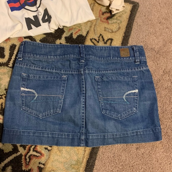 Sz 8 American Eagle denim skirt - Picture 2 of 9